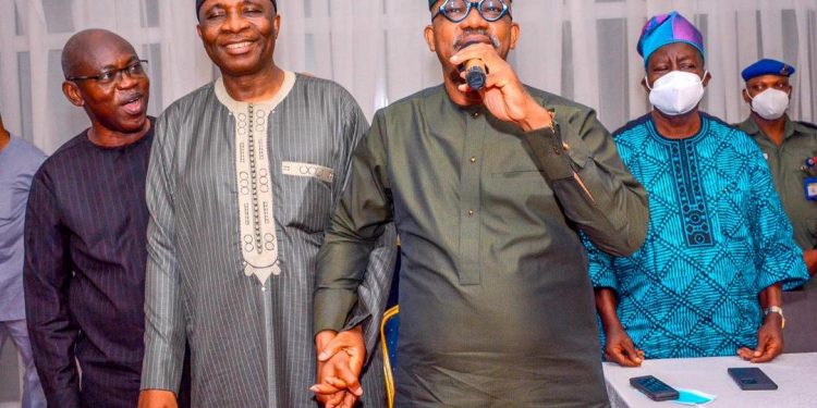 2023: Senator Mustapha team up with Governor Abiodun