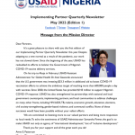 USAID Nigeria: Implementing Partner Quarterly Newsletter – May 2022 (Edition 1) – Nigeria – ReliefWeb