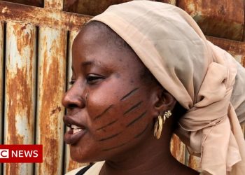Nigeria's facial scars: The last generation – BBC