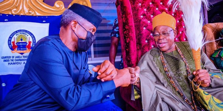 2023: Osinbajo visits Olubadan, says Nigeria needs leaders willing to serve – Punch Newspapers