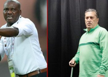 Austin Eguavoen meets new Super Eagles coach Jose Peseiro – Pulse Nigeria
