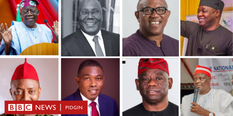 Nigeria 2023: Atiku Abubakar, Bola Tinubu, Peter Obi, Rabiu Kwankwaso- Meet politicians wey wan replace Buhari as president – BBC