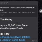 Elections: Gov Abiodun refutes ‘Vote Abiodun claim N20,000′ promo’