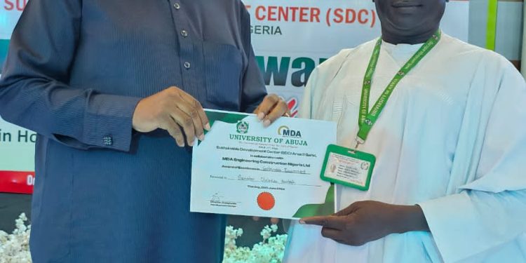 Mustapha Bags Prestigious Award Of Excellence in Sustainable Environment