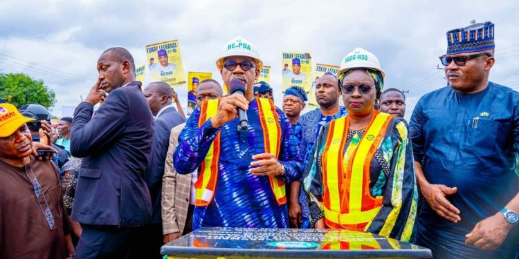 Dapo Abiodun Ends 21-years Hardship On 70km Abeokuta-Ota-Lagos Road, Flags Off Construction 