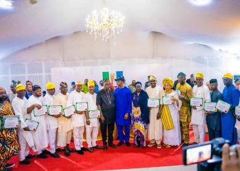 Governor Abiodun, APC Leadership Receive Newly Elected Local Government Chairmen and Vice-Chairmen