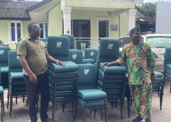 OGUN NUJ Lauds Gboyega Nasir Isiaka for Donating 100 Executive Chairs