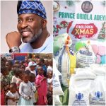 Christmas: Prince Olawale Adeyemi-Oriola Extends Love To Children In Ijebu-Ode