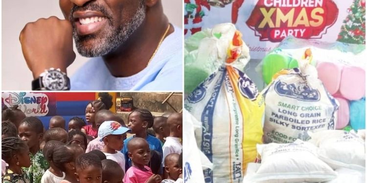 Christmas: Prince Olawale Adeyemi-Oriola Extends Love To Children In Ijebu-Ode
