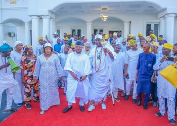 Omoluabi Movement Visits Ooni Ogunwusi, Secures Royal Blessings Ahead of 2027 Elections