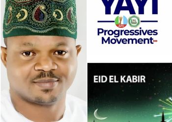 Yayi Progressives Movement Convener, Armstrong Akintunde Congratulates Muslims On Eid-el-Kabir