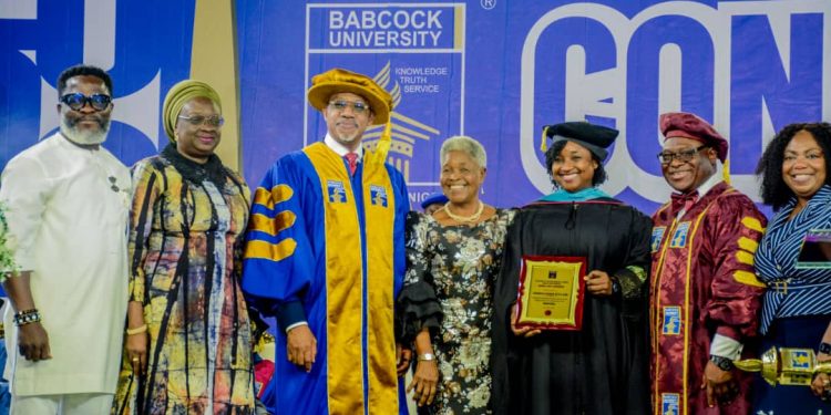 Dr. Bodunrin Osikomaiya Emerges Babcock University’s Best Graduating Master’s Student with Perfect 5.00 CGPA