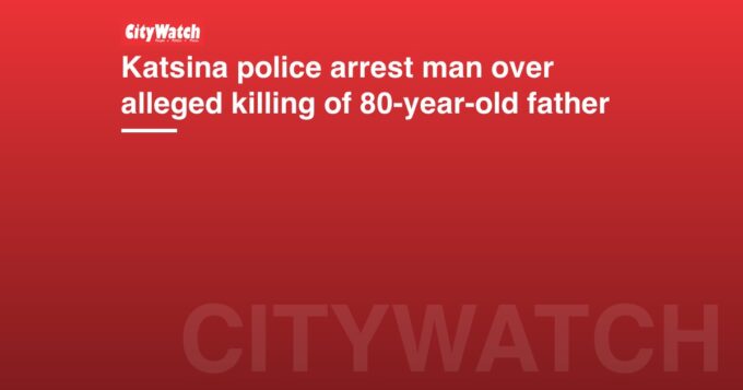 Katsina police arrest man over alleged killing of 80-year-old father