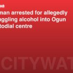 Woman arrested for allegedly smuggling alcohol into Ogun custodial centre