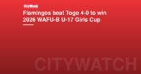 Flamingos beat Togo 4-0 to win 2026 WAFU-B U-17 Girls Cup